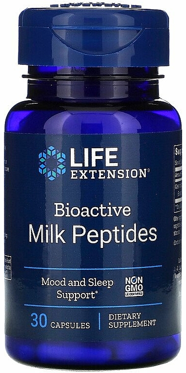 Suplementy diety Peptydy mleka - Life Extension Bioactive Milk Peptides — Zdjęcie N1