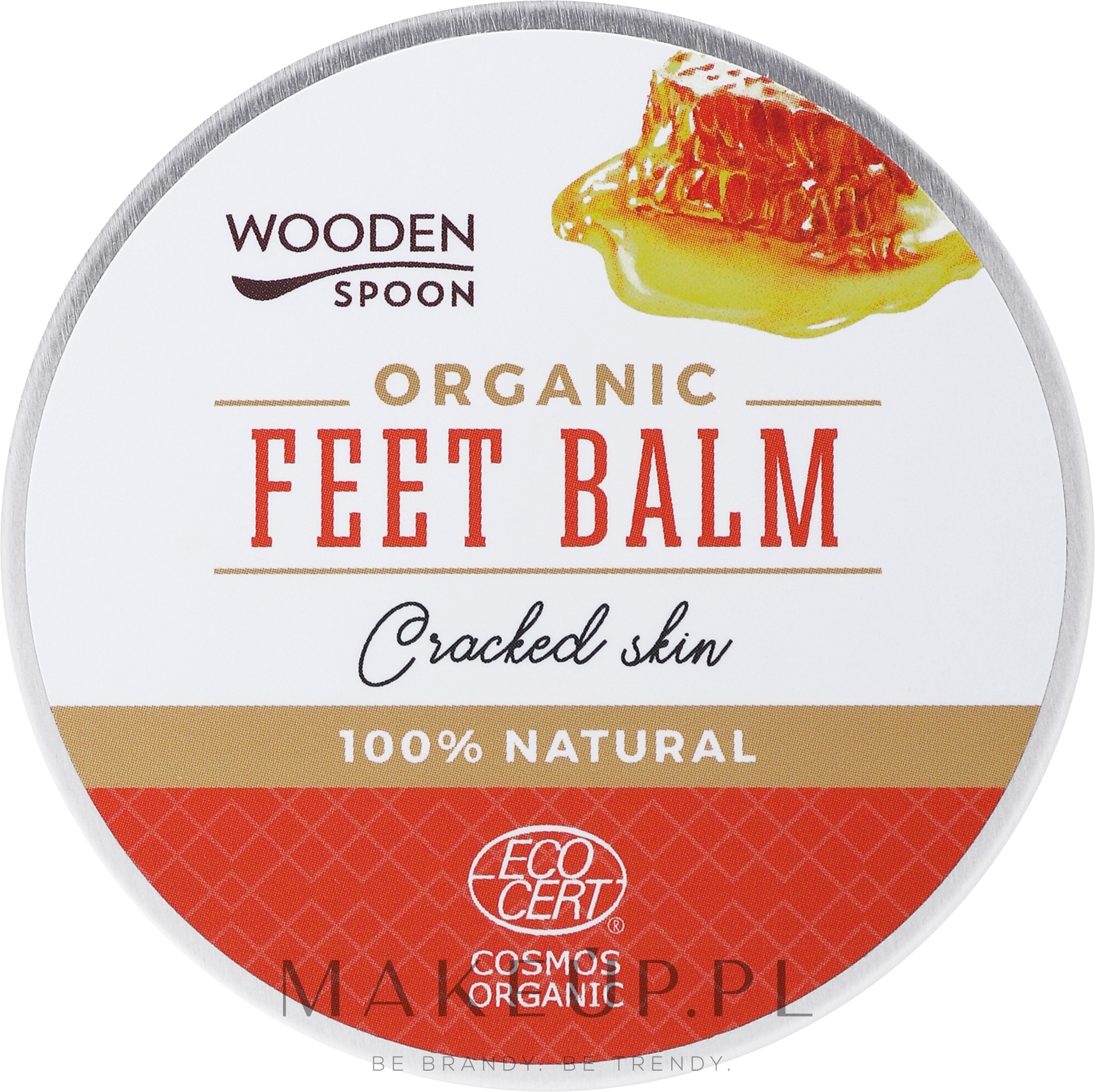 Organiczny balsam do stóp na spękaną skórę - Wooden Spoon Feet Balm Cracked Skin — Zdjęcie 60 ml