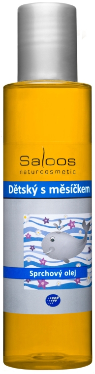 Olejek pod prysznic dla dzieci - Saloos Baby Calendula Shower Oil — Zdjęcie N1