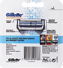 Wymienne wkłady do golenia 4 szt. - Gillette SkinGuard Sensitive — Zdjęcie N2