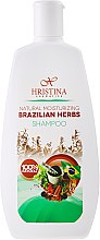 Kup Naturalny szampon nawilżający do włosów Brazylijskie zioła - Hristina Cosmetics Brazilian Herbs Shampoo