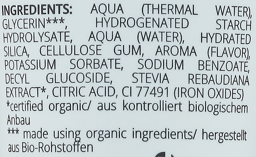 Organiczna pasta do zębów dla dzieci z wodą termalną Truskawka - GRN Organic Toothpaste For Kids Strawberry Flavour — Zdjęcie N3