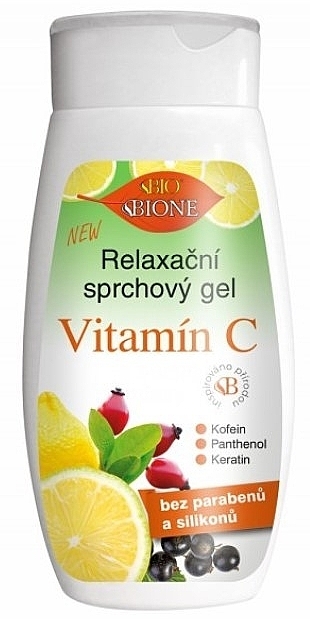Żel pod prysznic z witaminą C - Bione Cosmetics Vitamin C Shower Gel — Zdjęcie N1