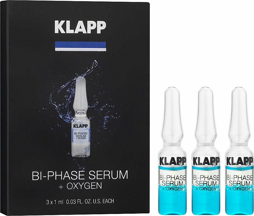 Dwufazowe serum tlenowe - Klapp Bi-Phase Serum Oxygen — Zdjęcie N1