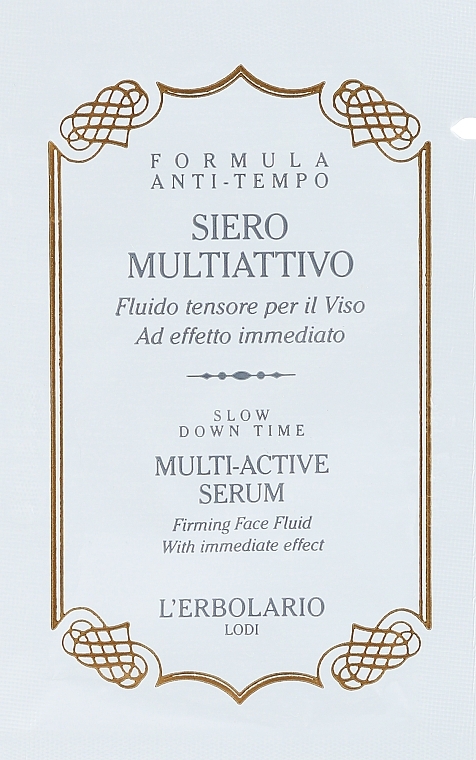 Serum do twarzy - L'Erbolario Multi-Active Serum (próbka) — Zdjęcie N1