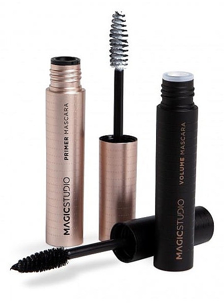 Zestaw - Magic Studio Shaky Primer & Volume Mascara Set (primer/mascara/12ml + mascara/12ml) — Zdjęcie N2