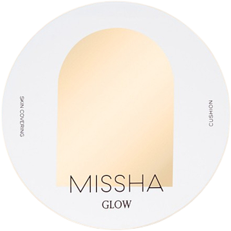 Podkład w gąbce do twarzy - Missha Glow Cushion SPF45 — Zdjęcie N1