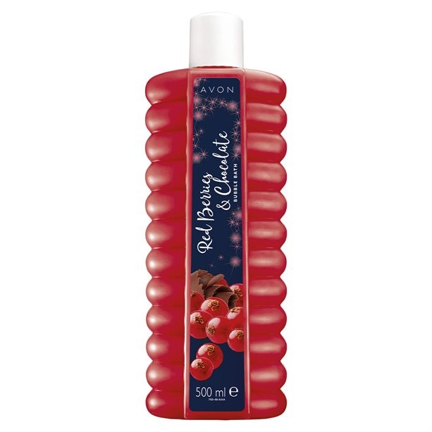 Pianka do kąpieli Czerwone jagody i czekolada - Avon — Zdjęcie N1