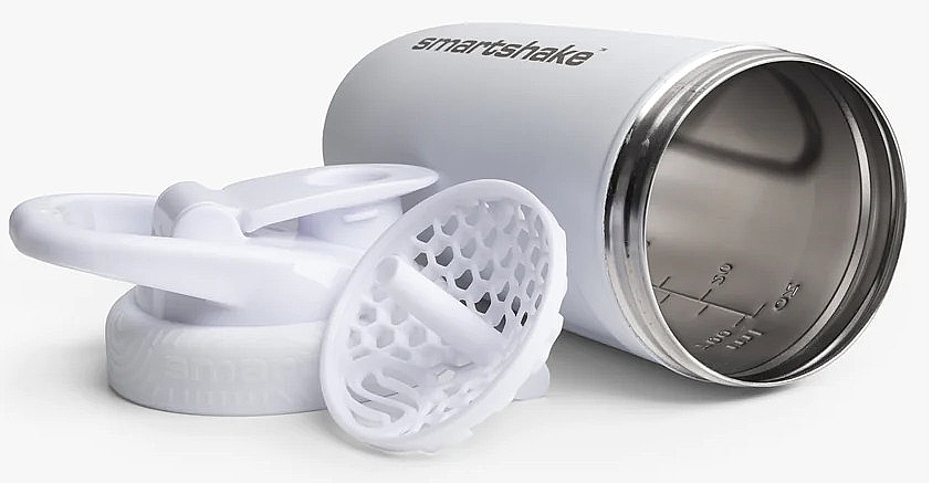 Szejker, 900 ml - SmartShake Reforce Stainless Steel White — Zdjęcie N2