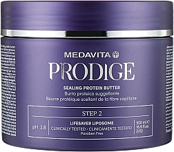 Proteinowy olejek do włosów - Medavita Prodige Sealing Protein Butter Step 2 — Zdjęcie N1