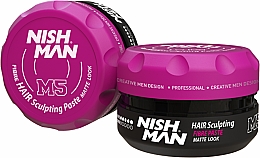 Kup Pasta do stylizacji włosów - Nishman Fibre Paste Matte Look M5