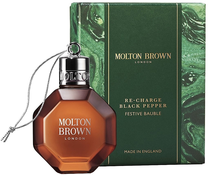 Molton Brown Re-Charge Black Pepper Festive Bauble - Żel pod prysznic — Zdjęcie N1