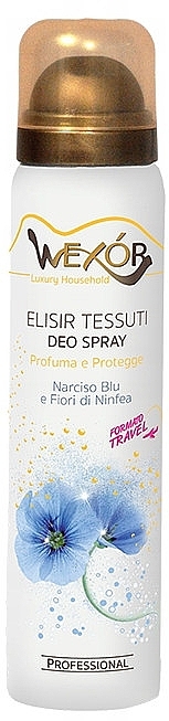 Dezodorant do tkanin, mebli i samochodów - Wexor Narcisio Blue Deo Spray — Zdjęcie N1