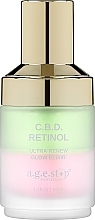 Kup Nawilżający i łagodzący eliksir do twarzy - A.G.E. Stop C.B.D. Retinol Ultra Renew Glow Elixir