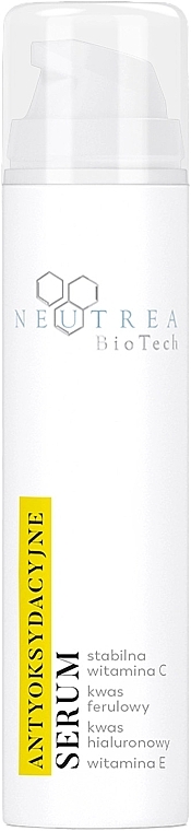 Serum antyoksydacyjne z witaminą C i kwasem ferulowym - Neutrea BioTech Antioxidant Serum — Zdjęcie N1