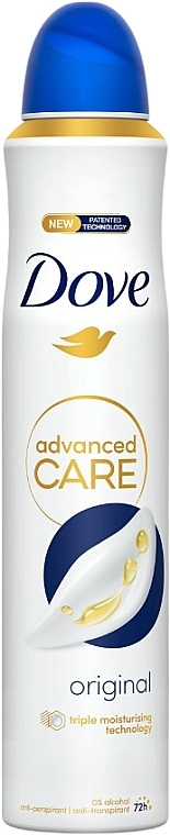 Dezodorant-antyperspirant - Dove Advanced Care Original Antiperspirant Deodorant Spray — Zdjęcie N1