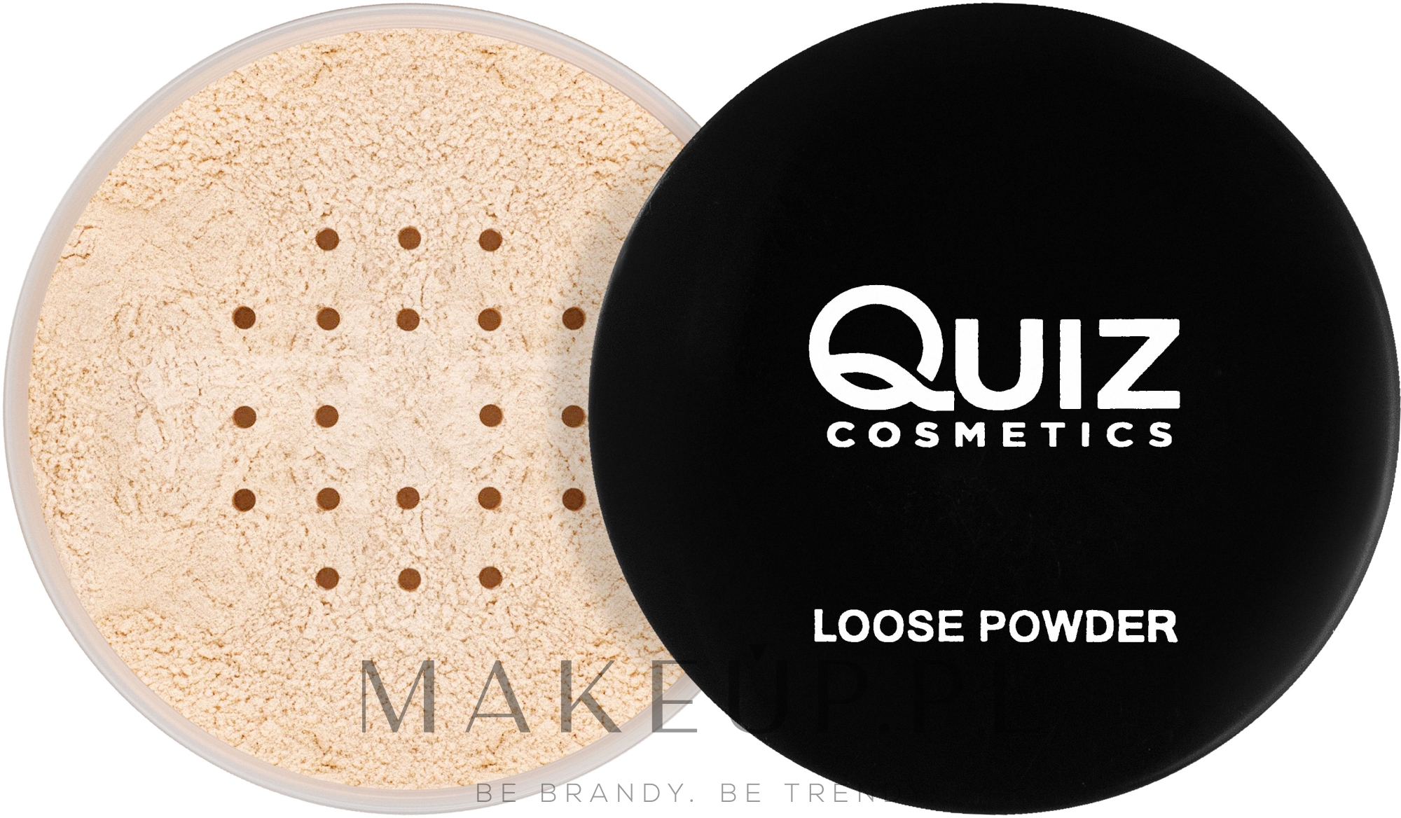 Sypki puder do twarzy - Quiz Cosmetics Loose Powder — Zdjęcie 01