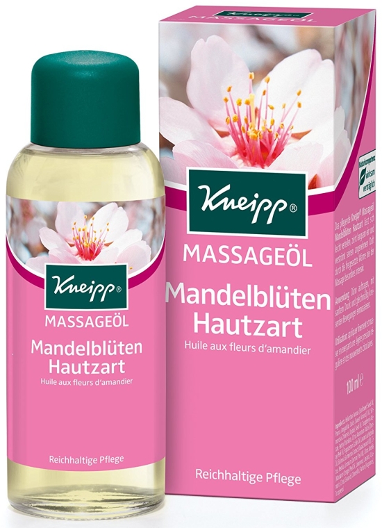 Olejek do masażu ciała Kwiat migdałowca - Kneipp Massageol mandelbluten Hautzart — Zdjęcie N1