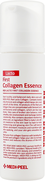 Kolagenowa esencja do twarzy - Medi-Peel Red Lacto First Collagen Essence