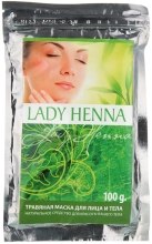 Ziołowa maseczka do twarzy i ciała - Lady Henna — Zdjęcie N1