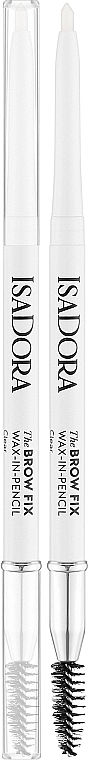 Kredka woskowa do brwi - IsaDora Brow Fix Wax-In-Pencil — Zdjęcie N1