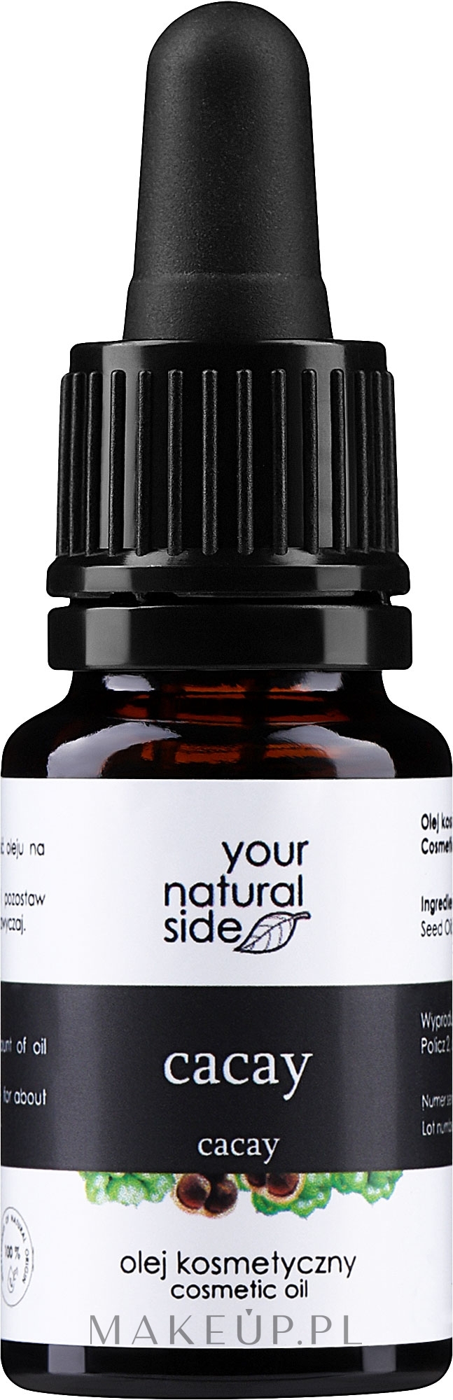 100% naturalny olej cacay - Your Natural Side — Zdjęcie 10 ml