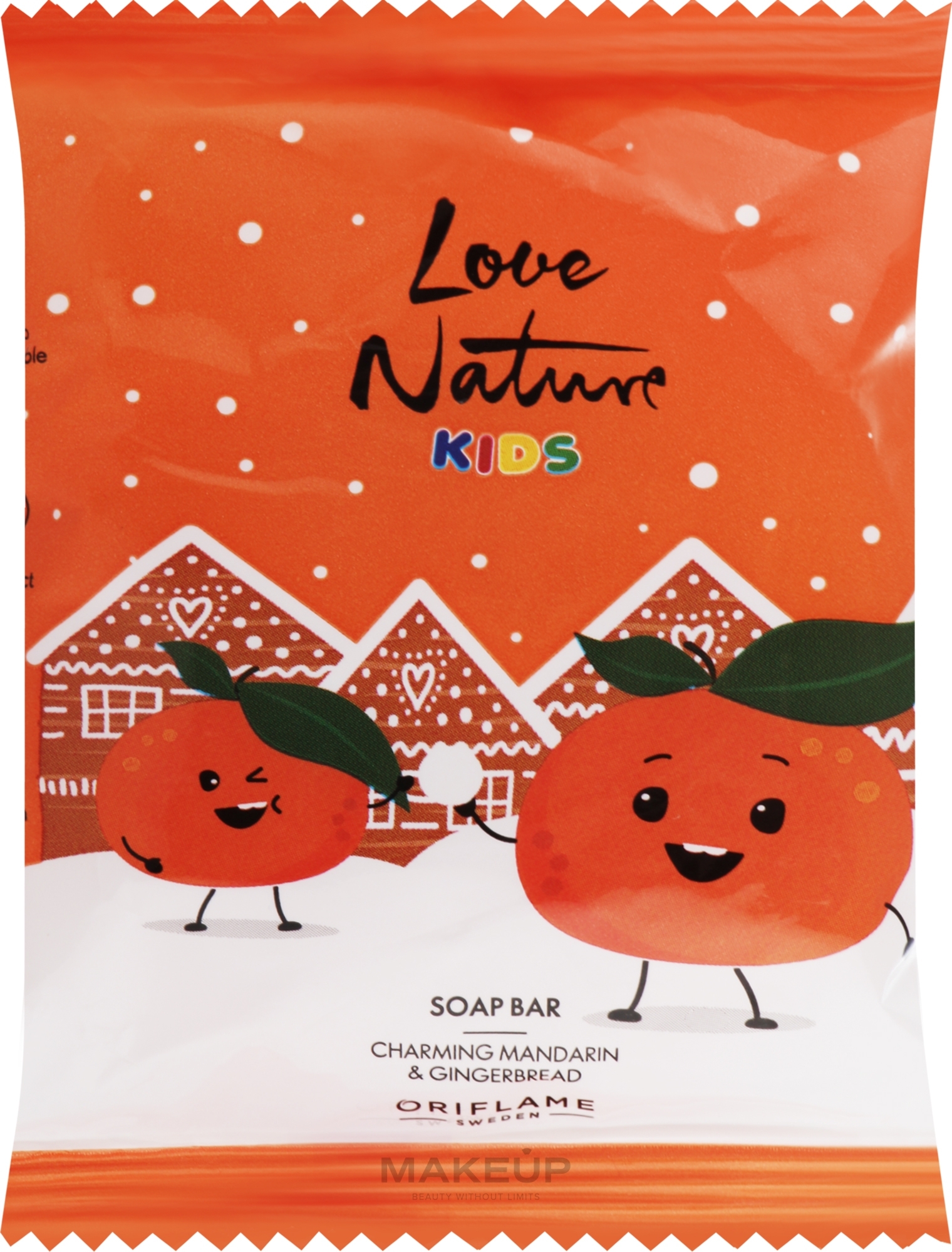 Mydło dla niemowląt o aromacie mandarynki i piernika - Oriflame Love Nature Kids — Zdjęcie 75 g