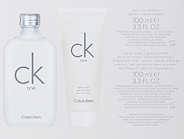 Calvin Klein CK One - Zestaw (edt 100 ml + sh/g 100 ml) — Zdjęcie N5