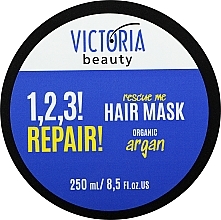 Maska do włosów zniszczonych - Victoria Beauty 1,2,3! Repair! Hair Mask — Zdjęcie N1