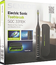 Elektryczna szczoteczka do zębów, SOC 3311BK - Sencor — Zdjęcie N4