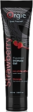 Kup Jadalny lubrykant na bazie wody, truskawkowy - Orgie Lube Tube Flavored Intimate Gel Strawberry