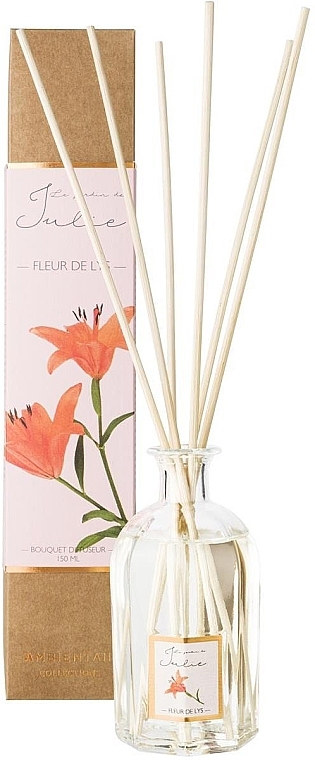 PRZECENA! Patyczki zapachowe Lilia - Ambientair Le Jardin de Julie Fleur de Lys * — Zdjęcie N2