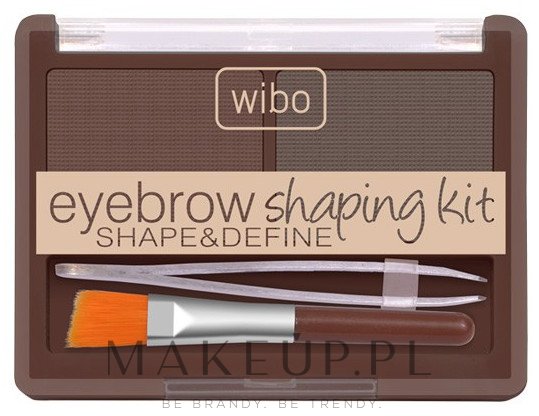 Zestaw do stylizacji brwi - Wibo Eyebrow Shaping Kit — Zdjęcie 02