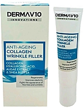 Kup Przeciwstarzeniowy kolagenowy wypełniacz zmarszczek - Derma V10 Innovations Anti Ageing Collagen Wrinkle Filler
