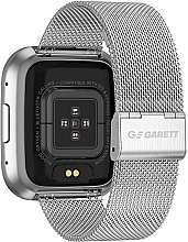 Smartwatch, srebrny metal - Garett Smartwatch GRC STYLE Silver Steel — Zdjęcie N5
