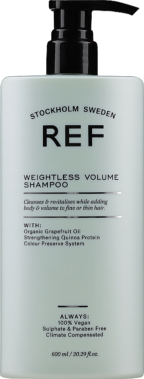 Szampon zwiększający objętość włosów - REF Weightless Volume Shampoo — Zdjęcie N2