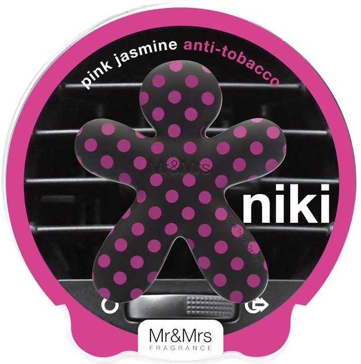 Zapach do samochodu - Mr&Mrs Niki Pink Jasmine Anti Tobaco — Zdjęcie N1