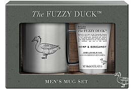 Kup PRZECENA! Zestaw - Baylis & Harding Fuzzy Duck Mens Hemp & Bergamot Mug Set (b/wash/140ml + mug/1pcs) *