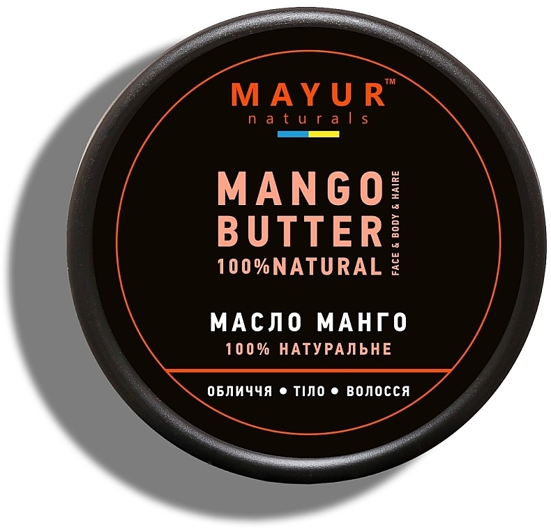 Naturalne masło do ciała Mango - Mayur