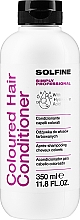Odżywka do włosów farbowanych z kwasem hialuronowym - Solfine Coloured Hair Conditioner — Zdjęcie N1