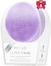 Urządzenie do masażu ciała - Foreo Luna 4 Body T-Sonic Massaging Body Brush Lavender — Zdjęcie N5
