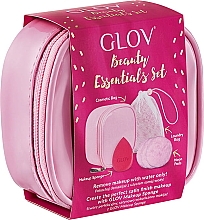Zestaw - Glov Beauty Essentials Set (sponge/1pcs + pads/3pcs + bag) — Zdjęcie N2