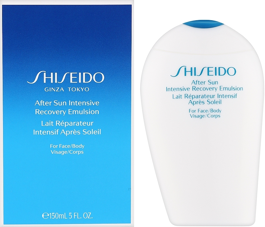 Regenerująca emulsja po opalaniu do twarzy i ciała - Shiseido Suncare After Sun Intensive Recovery Emulsion — Zdjęcie N2