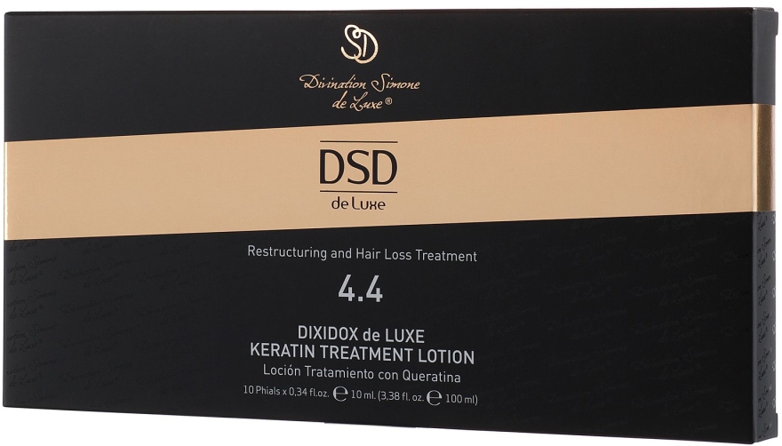 Regenerujący balsam z keratyną De Lux N 4.4 - Simone DSD De Luxe Dixidox De Luxe Keratin Treatment Lotion — Zdjęcie N3
