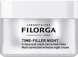 Multikorekcyjny krem przeciwzmarszczkowy do twarzy - Filorga Time-filler Night Cream — Zdjęcie N1