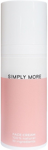 Ultranawilżający krem do twarzy - Simply More Face Cream — Zdjęcie N1