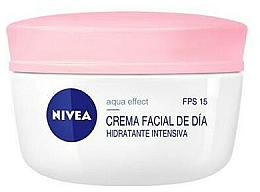 Kup Nawilżający krem ​​do twarzy na dzień - Nivea Aqua Effect Moisturizing Face Cream SPF15