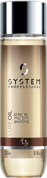 Szampon do włosów Keratynowa ochrona - System Professional Luxe Oil Keratin Protect L1 Energy Code Shampoo — Zdjęcie N2