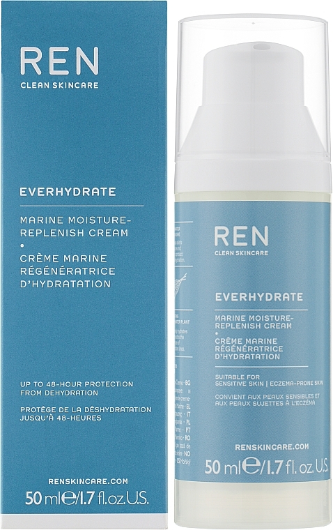 Krem do twarzy - Ren Everhydrate Marine Moisture-Replenish Cream  — Zdjęcie N2