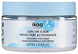 Scrub do skóry głowy z solą morską - Ikoo Cleansing Sea Salt Scalp Scrub — Zdjęcie N1